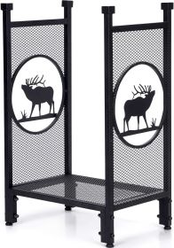 Wrought Iron Log Rack